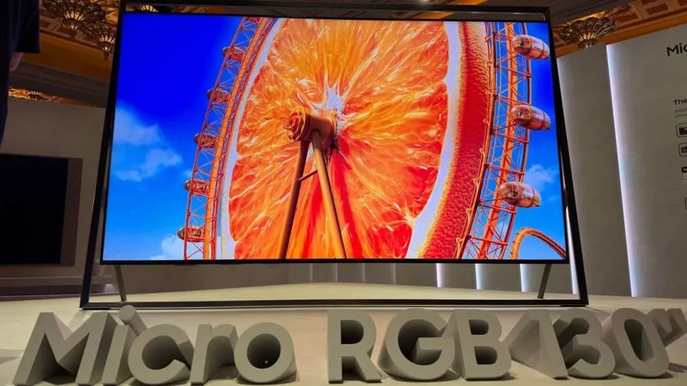 Production Cost of 130-Inch TV Panels Is 50% Higher Than 115-Inch Models, Pushing Prices Toward $45,000