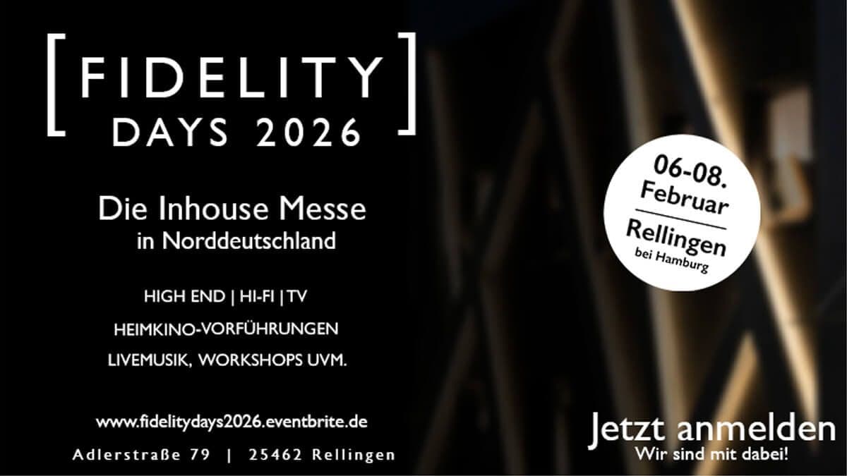 Fidelity Days 2026: Exceptional HiFi Experience in Schleswig-Holstein