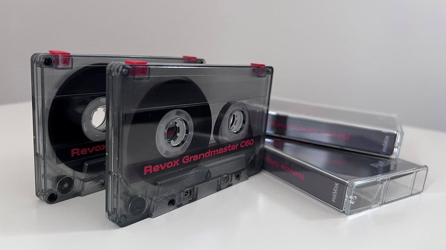 Revox Grandmaster Audio Cassettes Available from December 17, 2025