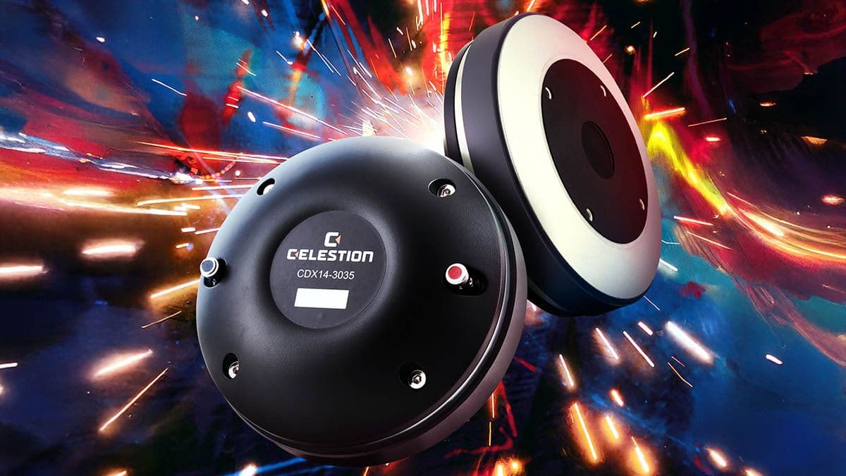 Celestion Unveils CDX14-3035 High-Performance HF Compression Driver