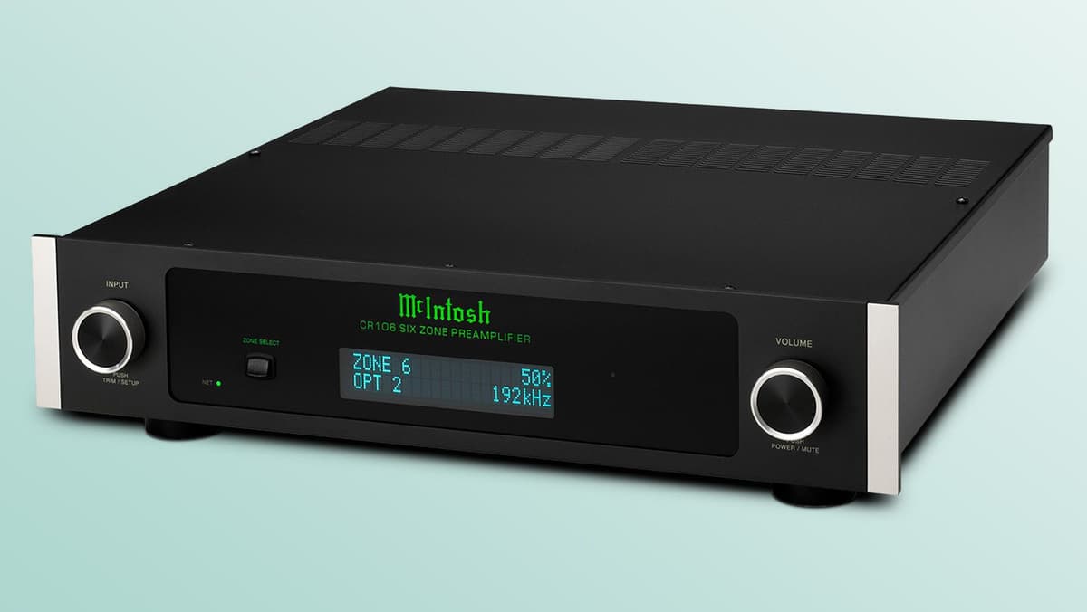McIntosh CR106: The Ultimate Multiroom Audio Solution for Audiophile Enthusiasts
