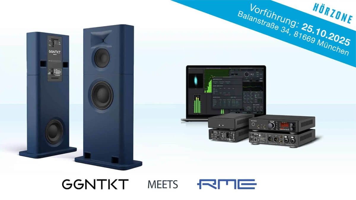Discover GGNTKT's Advanced Active Speakers at the Hörzone Event in München!