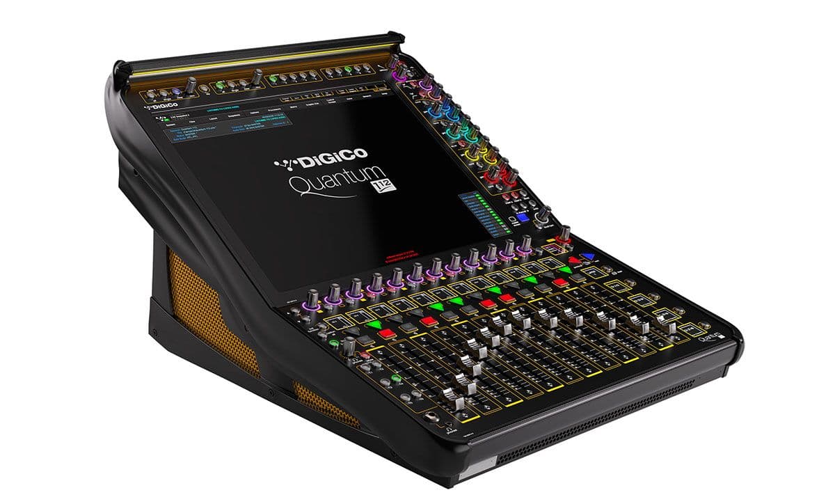 DiGiCo Introduces the Quantum112: Compact Digital Console for Live Applications