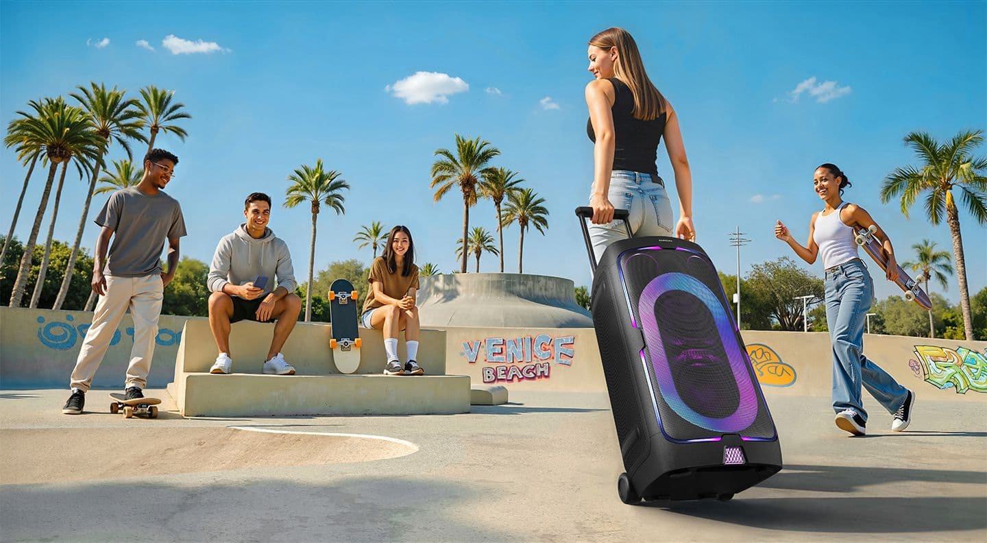 Samsung Launches Powerful Sound Tower Speakers: Unleashing 240W Party Sound