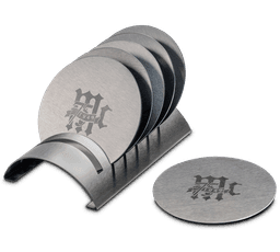 McIntosh Stainless Steel Coaster Set (75th Anniversary Edition)
