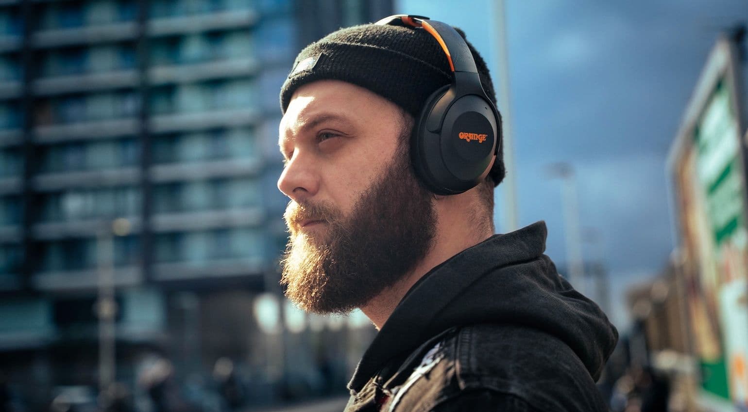 Orange "O" Edition MKII Wireless Headphones: Advanced ANC and Audiophile Performance