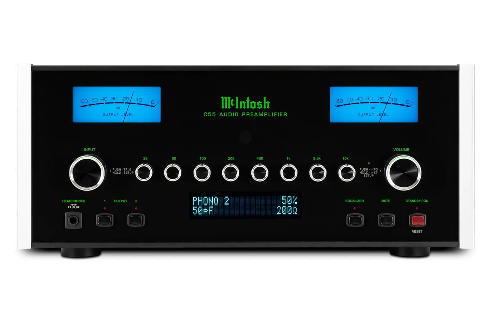 Mcintosh  Presents Next Generation Preamplifiers C2800 Vacuum Tube and C55 Solid State