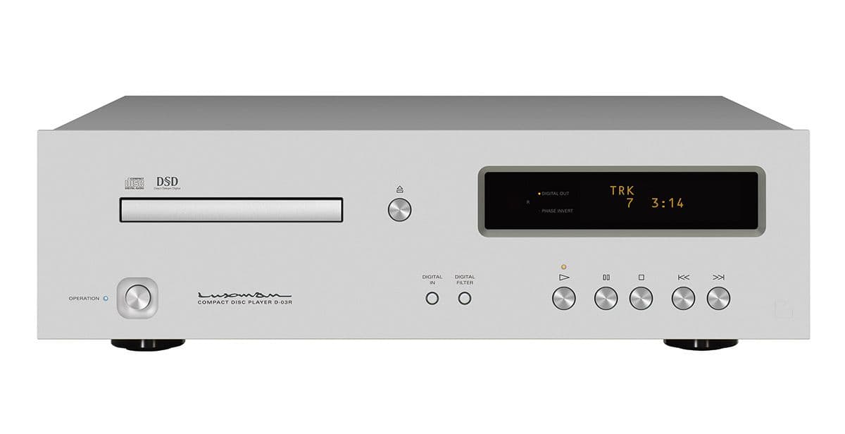 Luxman Launches D-03R High-Fidelity CD Player with Advanced DAC Integration