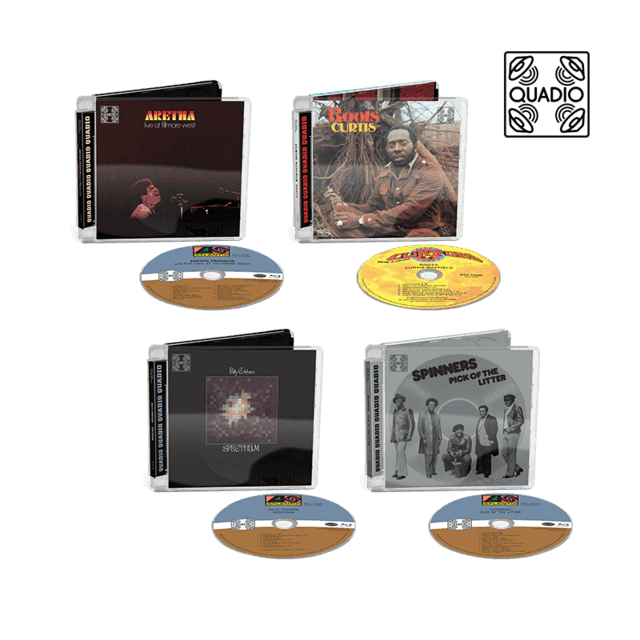 Rhino Records Expands Quadio Series with Four Iconic Quadraphonic Releases