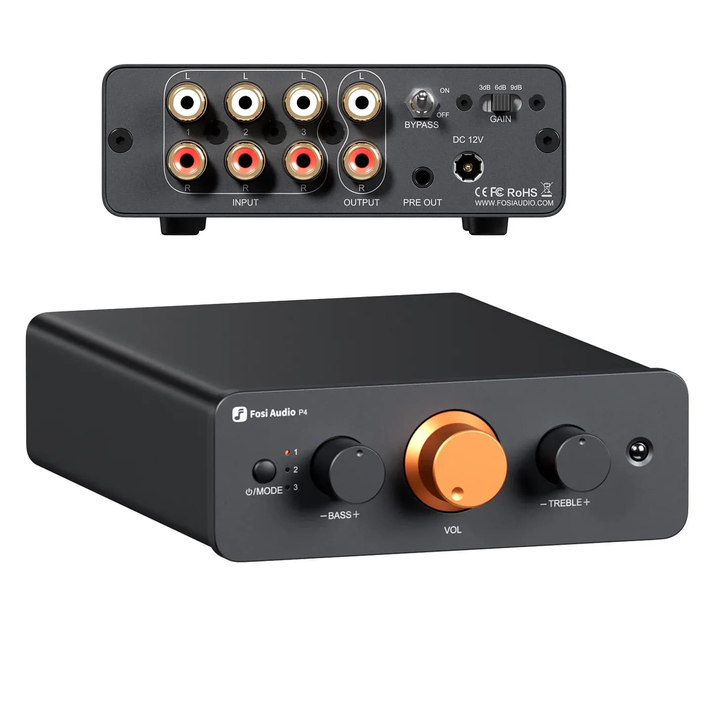 Fosi Audio Introduces P4 Mini Preamp: Compact Design Meets High-Fidelity Sound