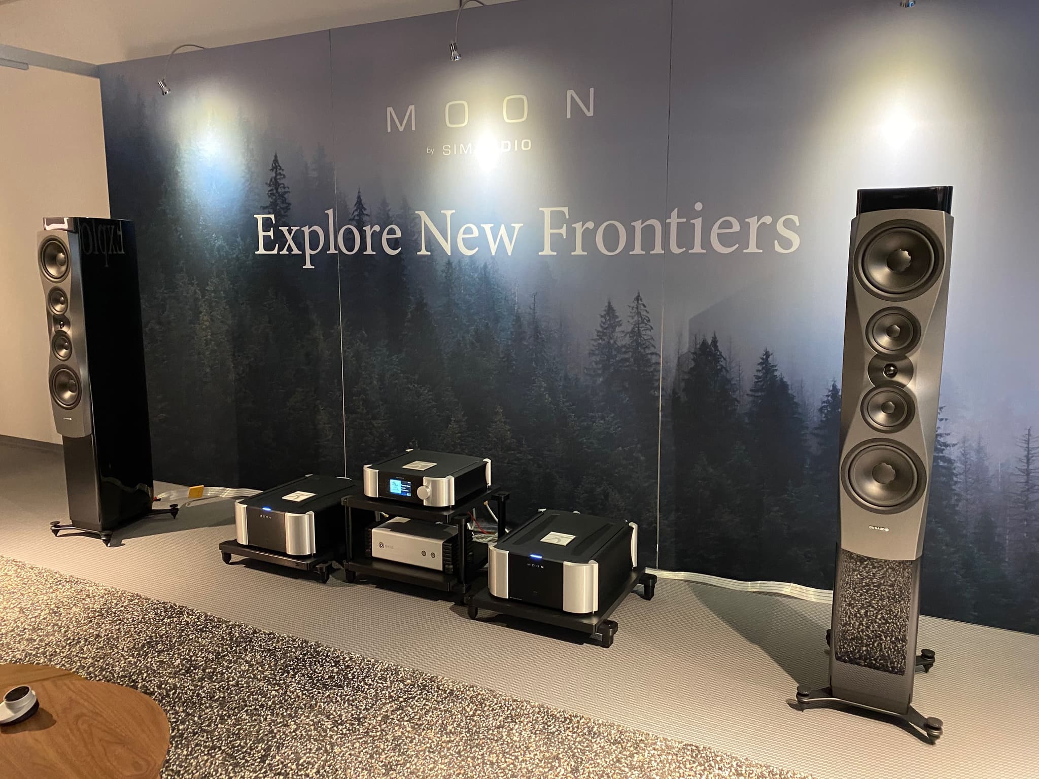 The Dynaudio Confidence 60 and Simaudio Moon Masterpiece at the Munich High-End Show