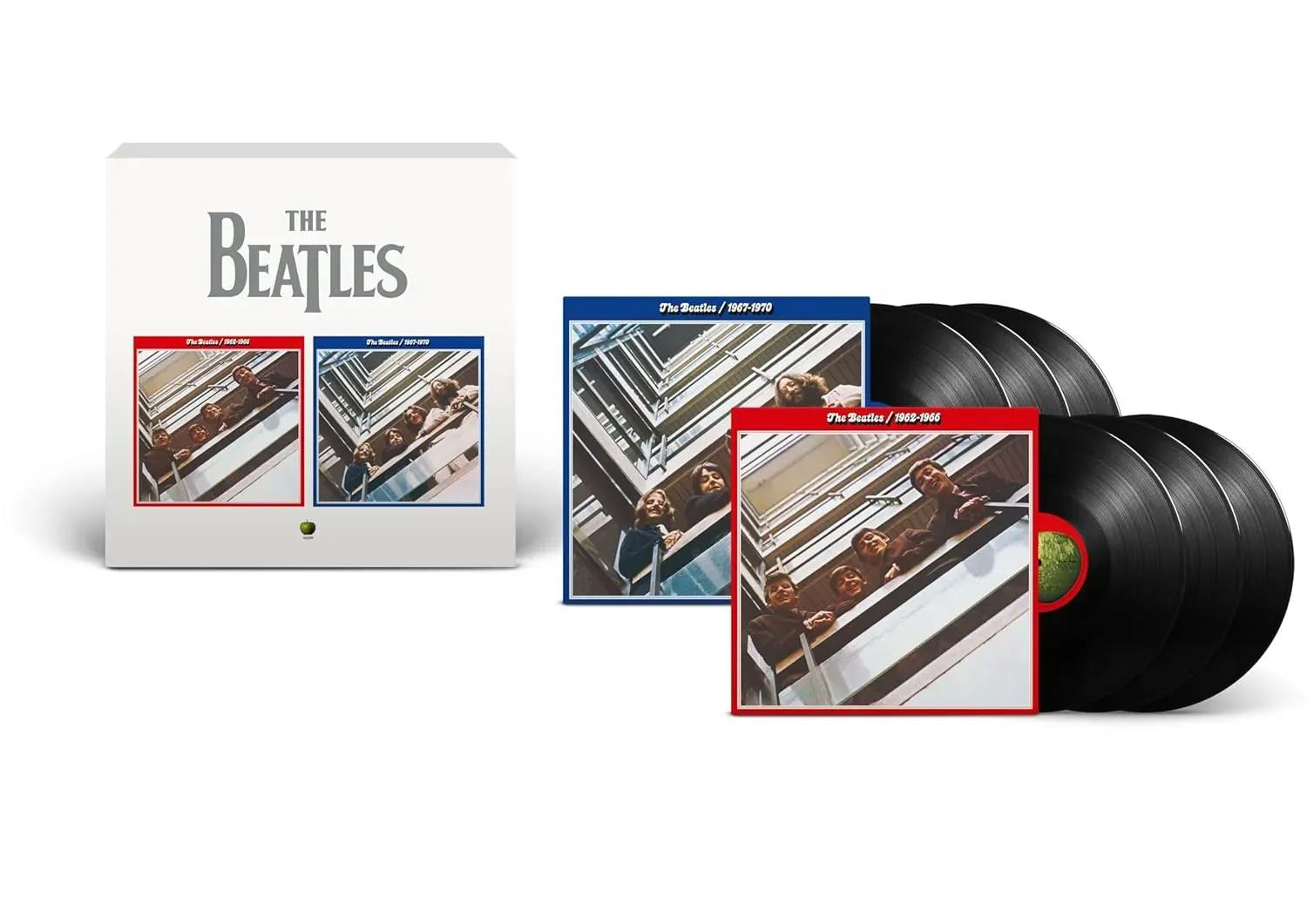The Beatles' Iconic "Red" and "Blue" Albums Reimagined for 2023