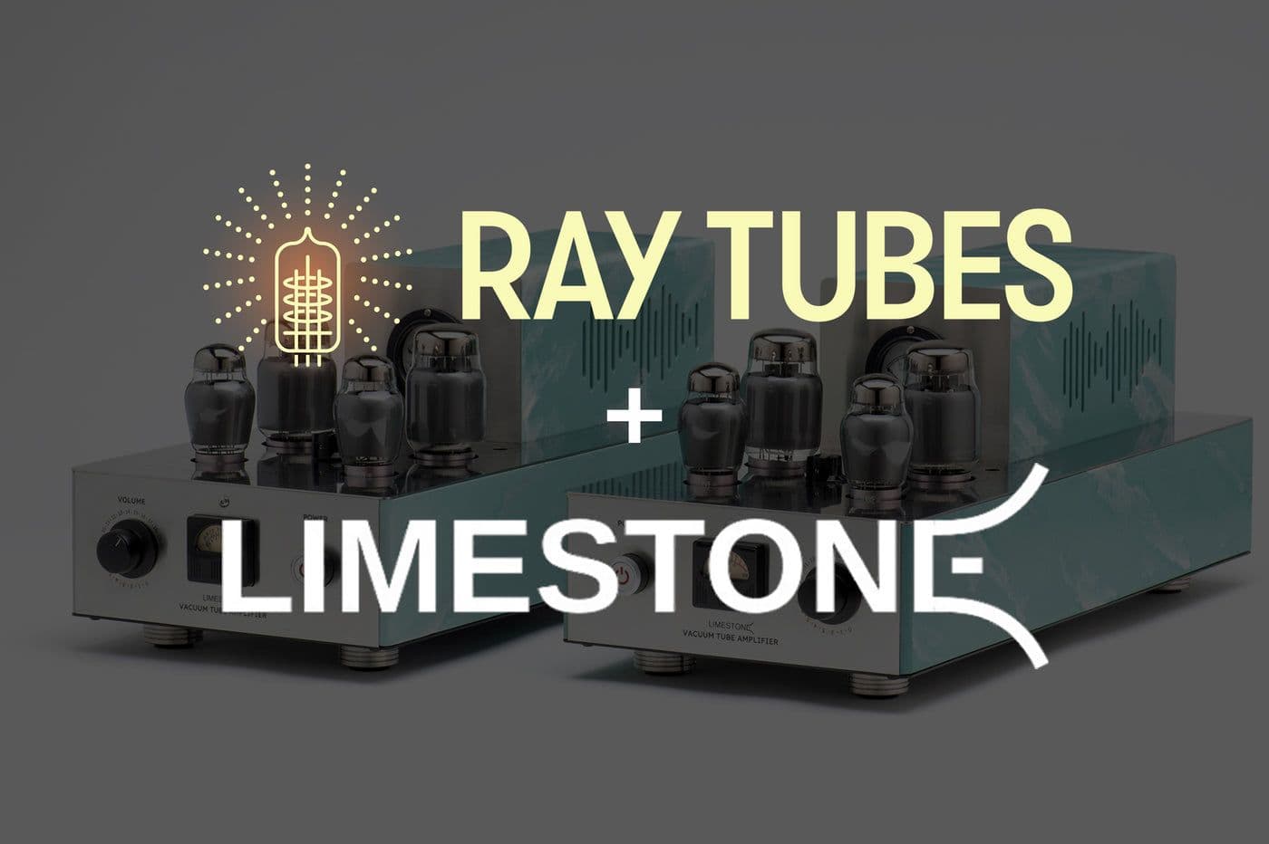 Limestone PP1 Monoblock Amplifiers with Ray Tubes