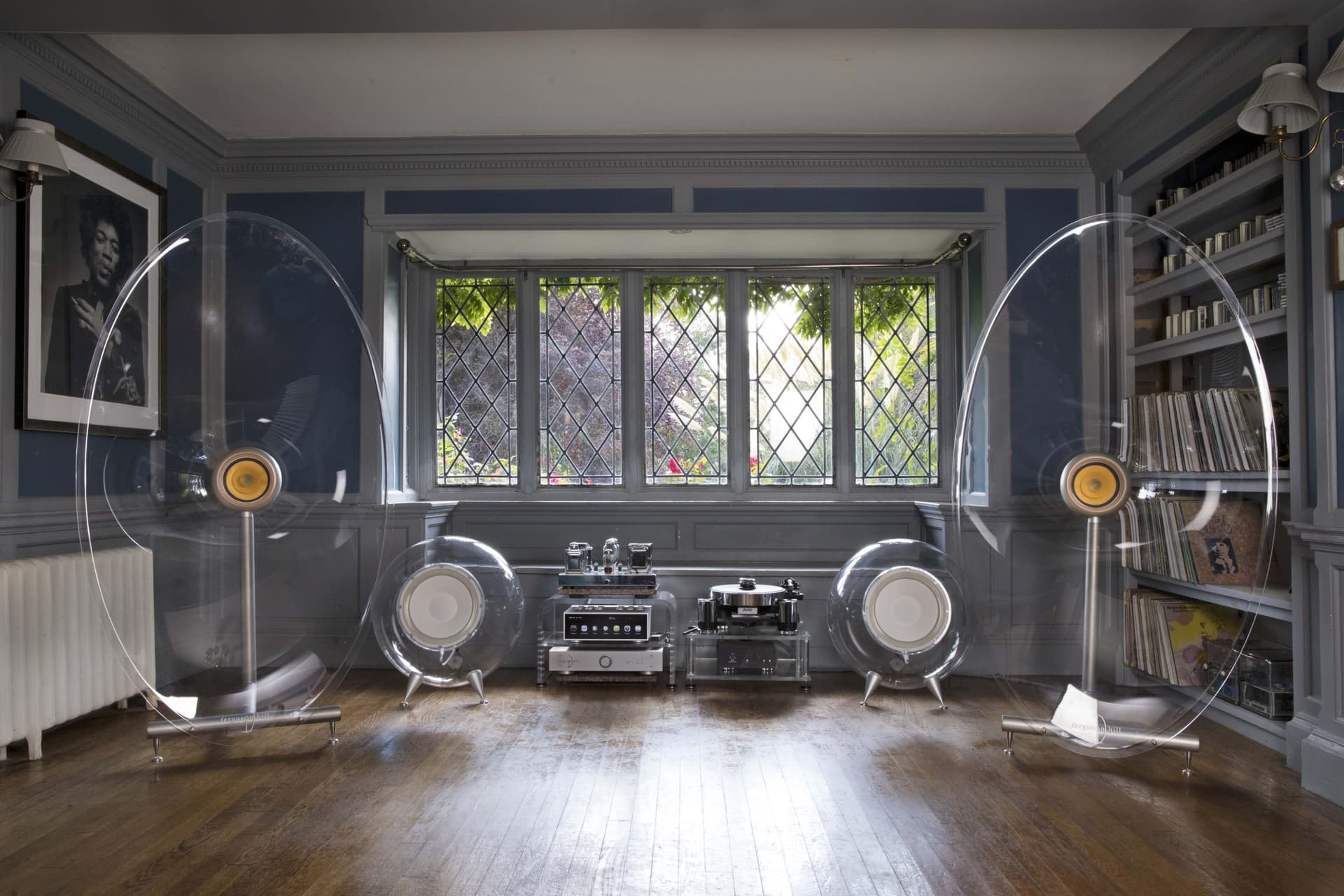 A Closer Look at the Futuristic Transparent Ferguson Hill Jetstream Speakers