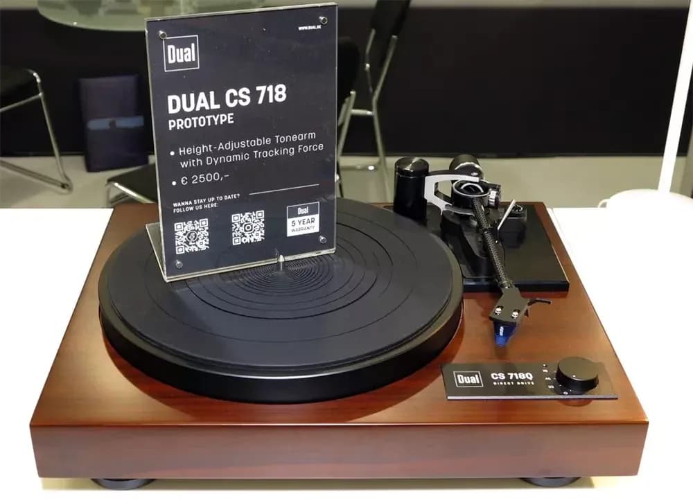 Dual Debuts the CS 718 at High End Show 2025 in Munich