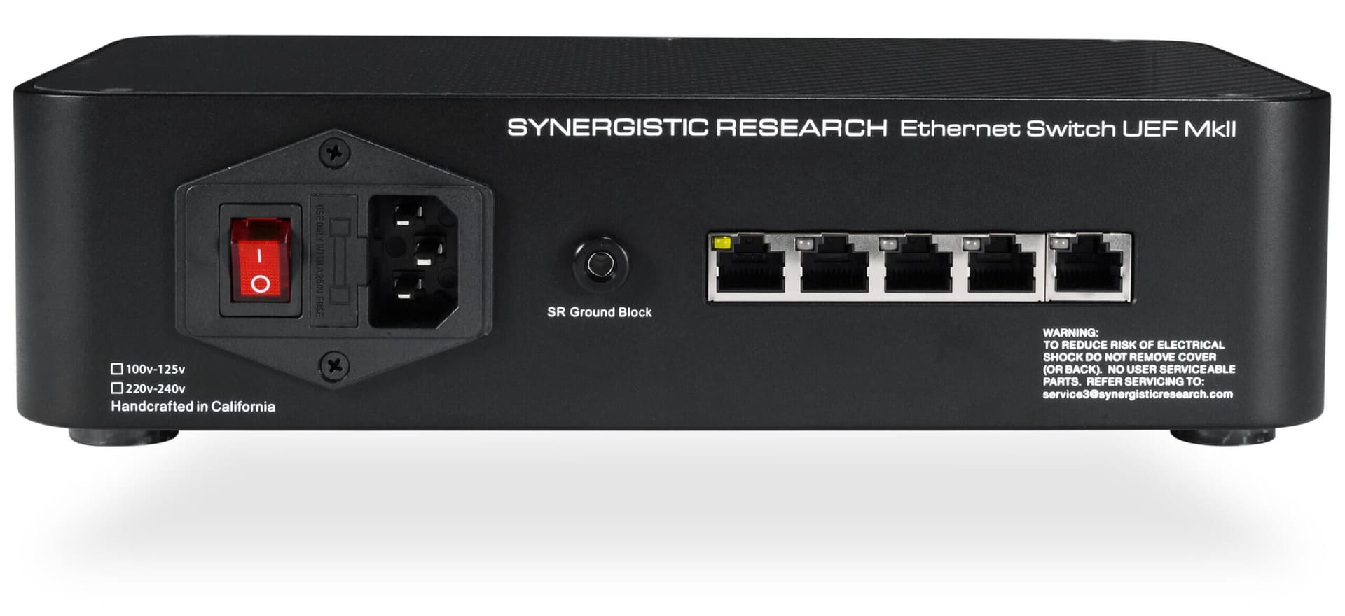 Synergistic Research Unveils Ethernet Switch UEF Mk.II
