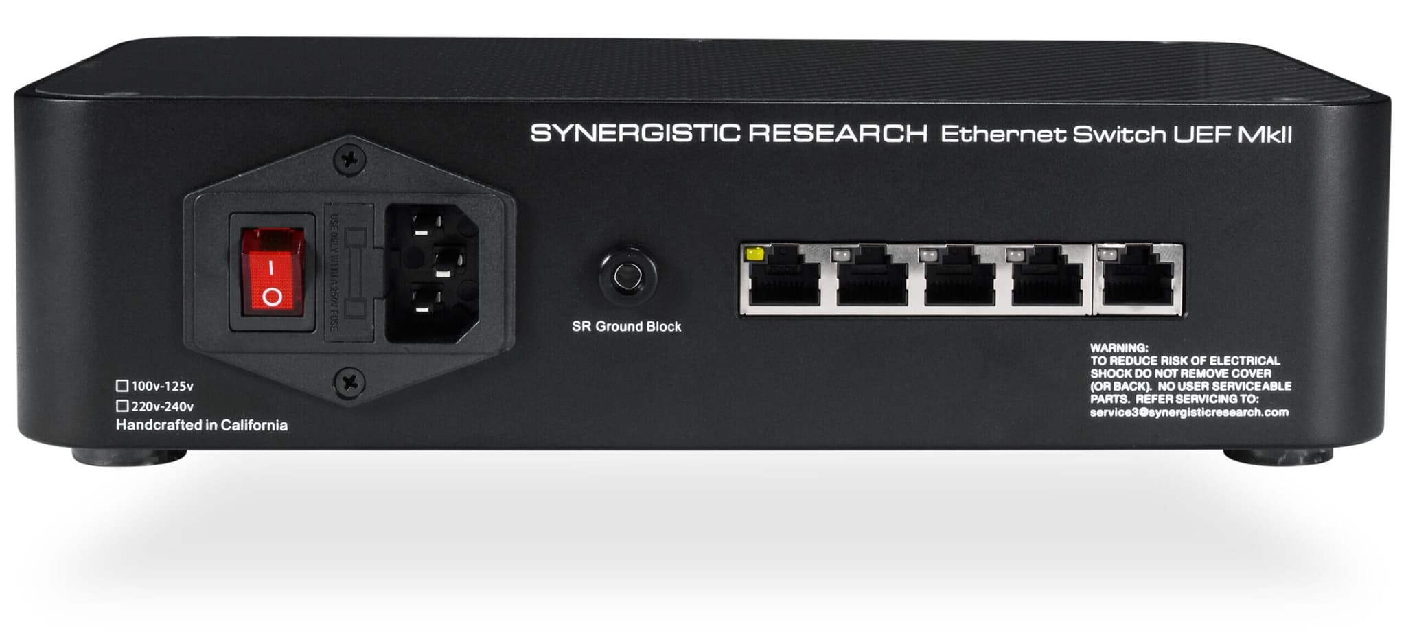 Synergistic Research Unveils Ethernet Switch UEF Mk.II