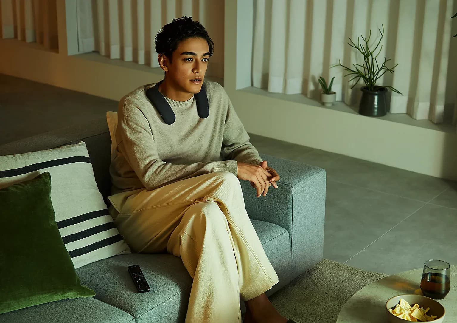 Sony Unveils the Revolutionary Bravia Theatre U Neckband Speaker