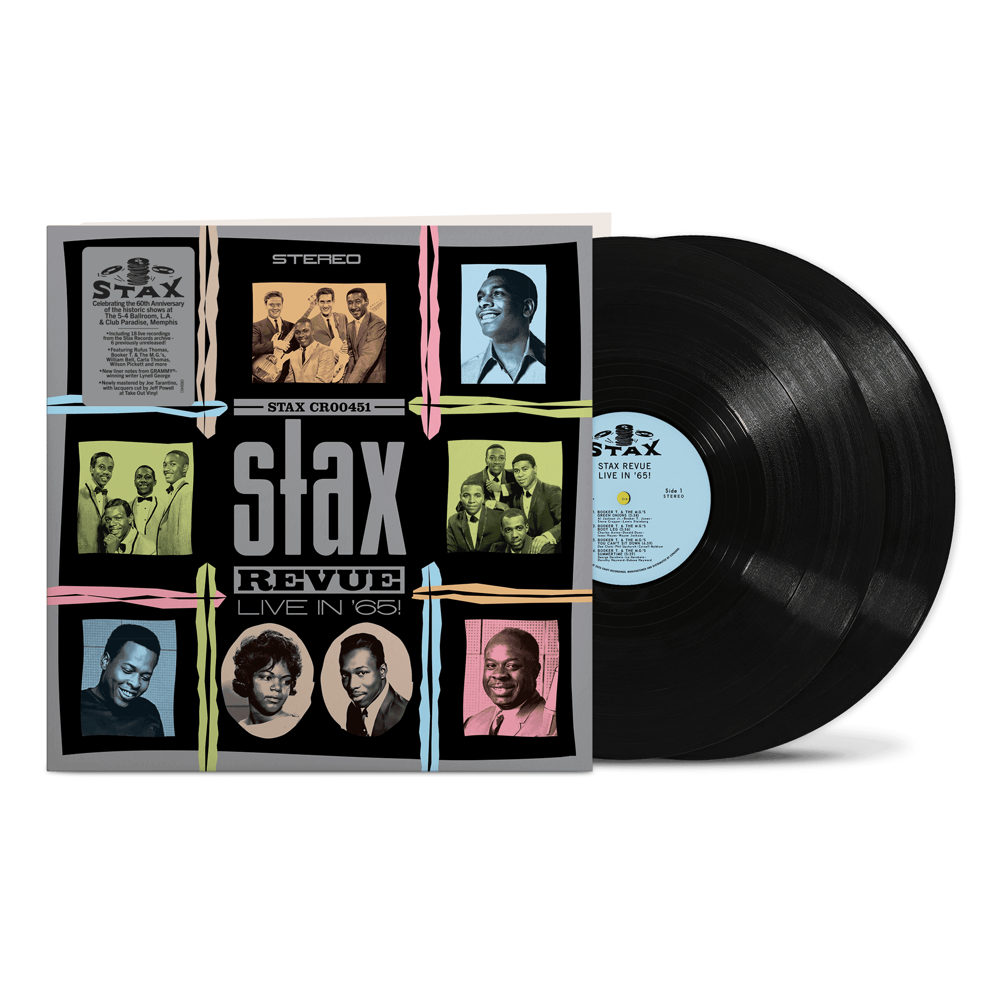 Stax Records' Iconic 1965 Revue: A Live Recording for the Ages