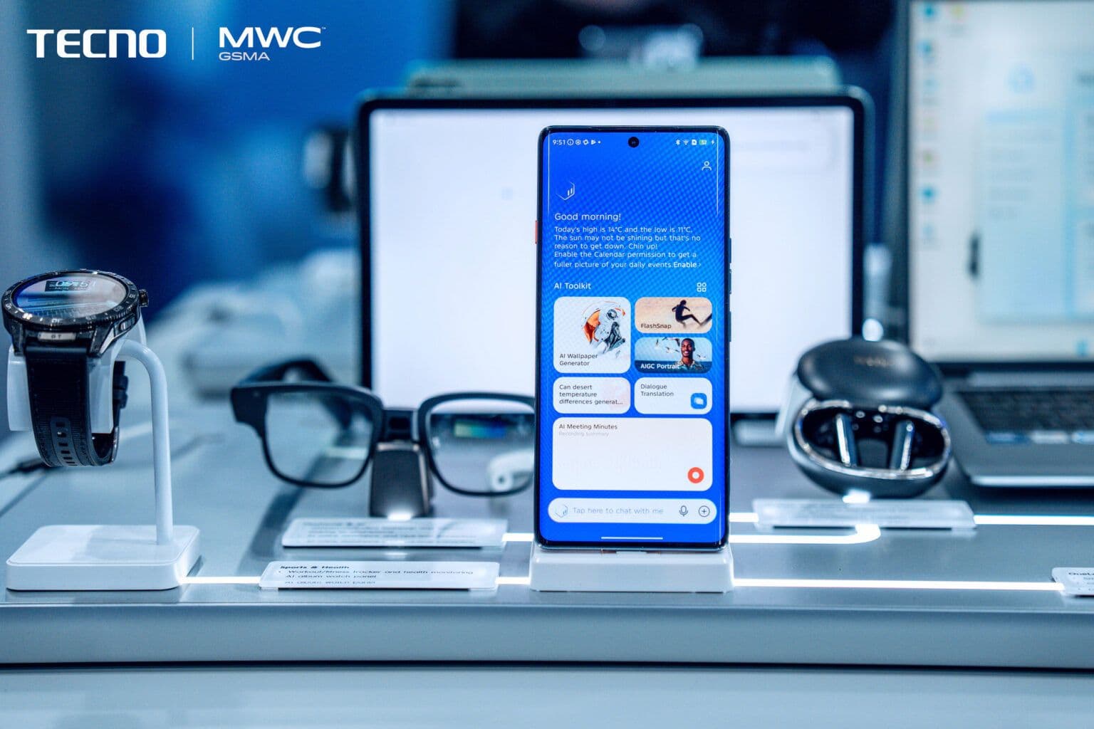 Tecno Unveils True 2 Wireless Earbuds at MWC 2025