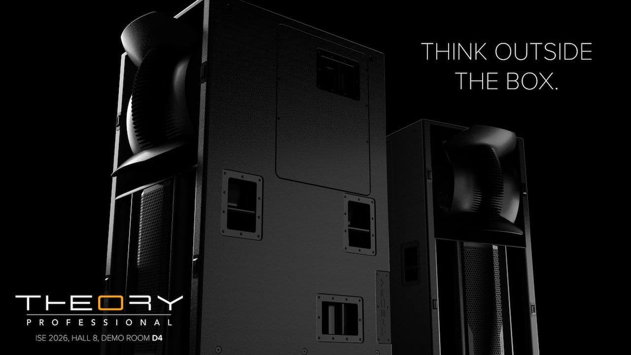 Theory Professional Unveils SR-221.3 Full-Range Loudspeaker at ISE 2026