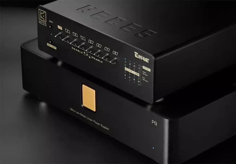 Keces Ewave: Advanced Audiophile Ethernet Switch with OCXO Timing