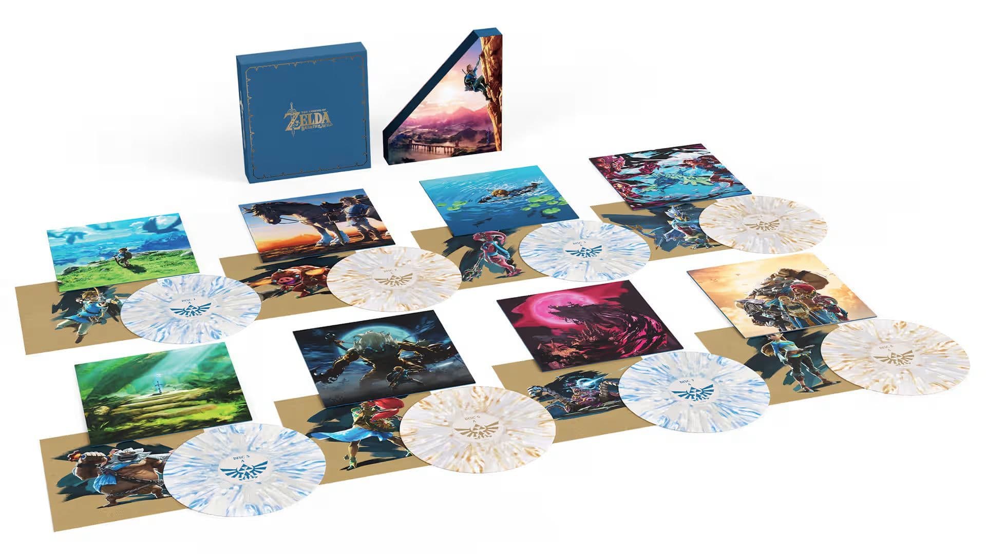 Limited Edition Legend of Zelda: Breath of the Wild 8-LP Vinyl Soundtrack Announced