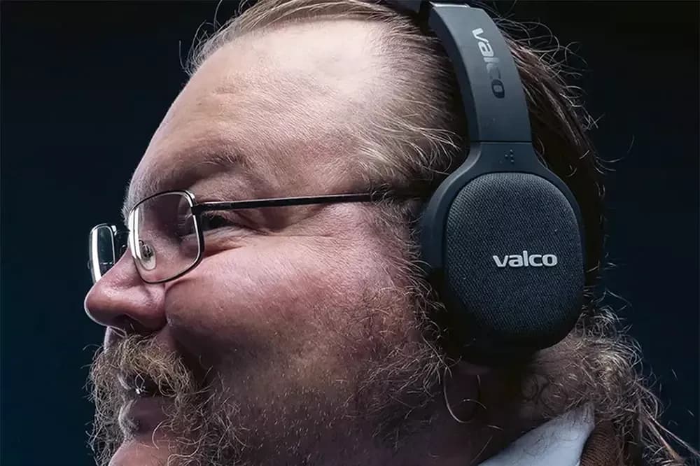 Valco VMK15 ANC: Bluetooth 5.3 Wireless On-Ear Headphones with Active Noise Cancellation