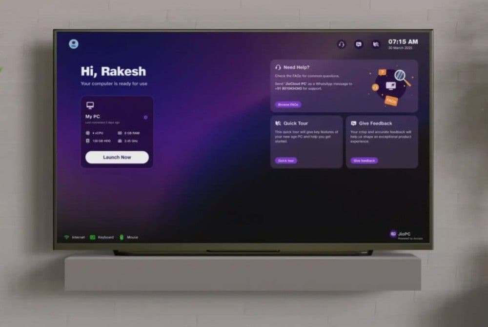 Mukesh Ambani Introduces JioPC: Transforming TVs into Computers