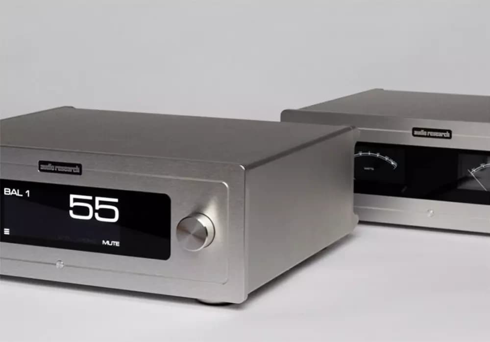 Audio Research LS-3 Solid-State Preamplifier with Fully Balanced Dual-Mono Class A Design and Touchscreen Control