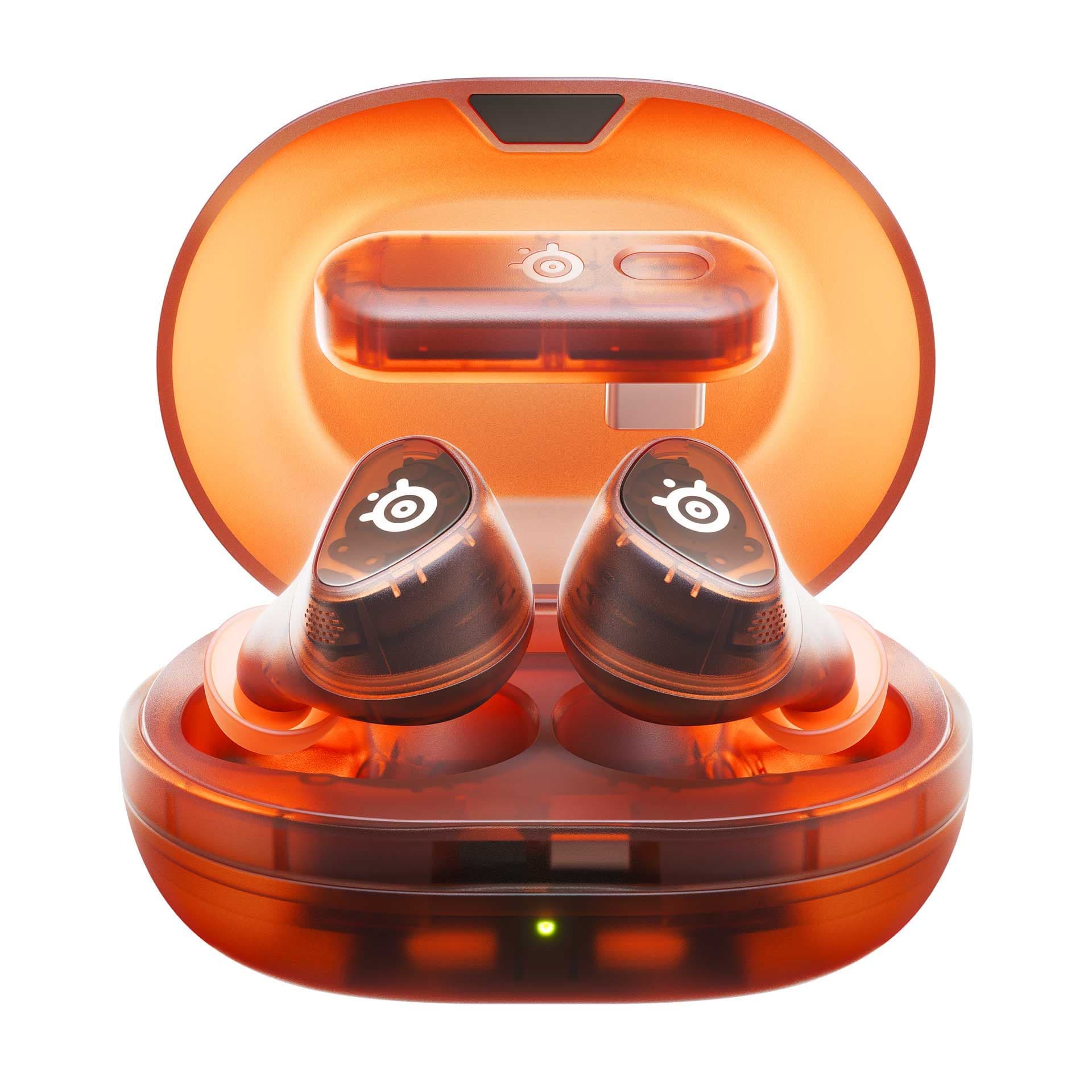 SteelSeries Launches Limited Edition Transparent "Arctis GameBuds Glorange" Wireless Gaming Earbuds