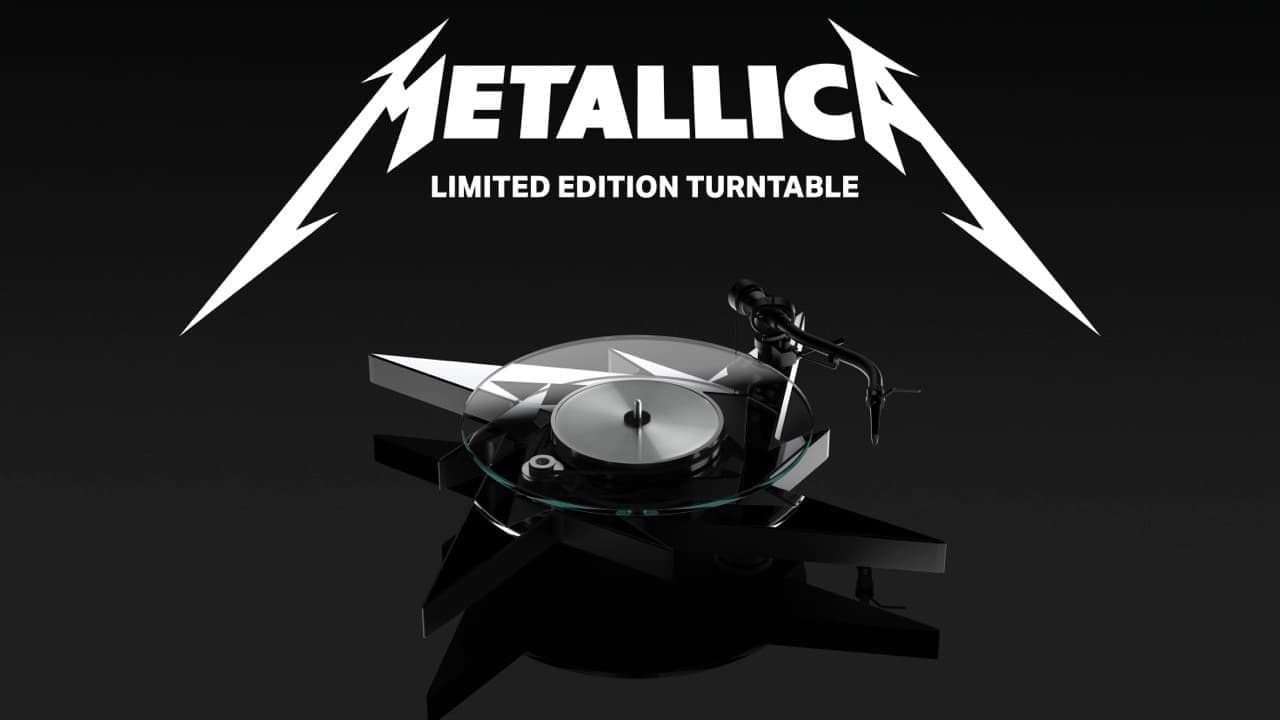 Metallica Limited Edition Turntable: A Fusion of Iconic Design and High-Fidelity Functionality