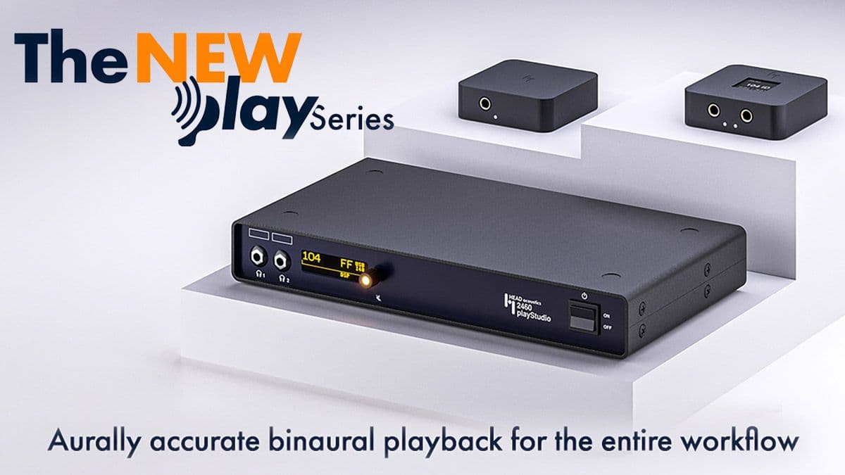 HEAD acoustics unveils playSeries for Precise Binaural Audio Playback Solutions