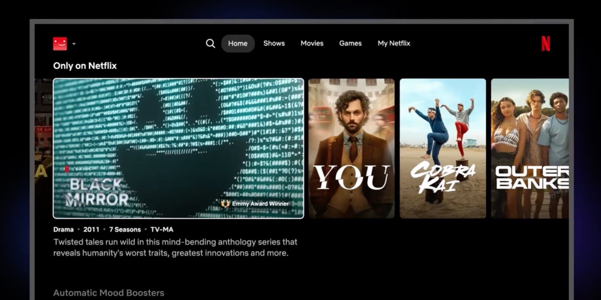 Netflix introduit l'interface repensée version 3.0 pour Apple TV 4K