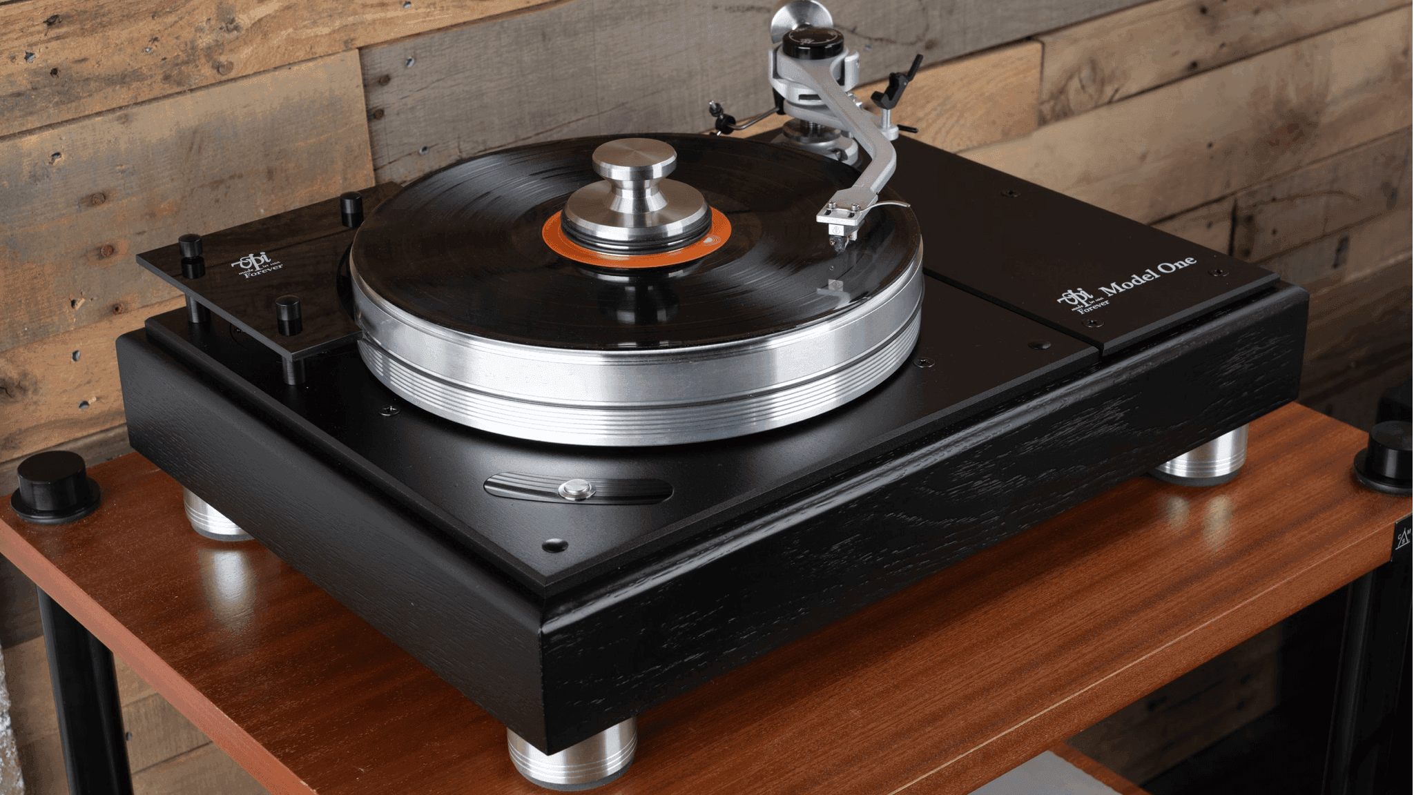 VPI's Model One luxury turntable combines timeless design with innovative technology, promising a lifetime of enjoyment and exceptional sound quality.