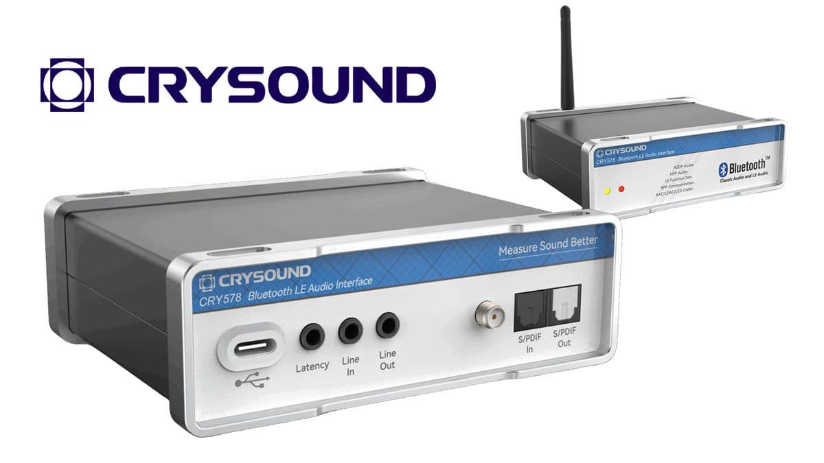 Crysound Presents CRY578 Bluetooth LE Audio Testing Interface at Global Launch Event