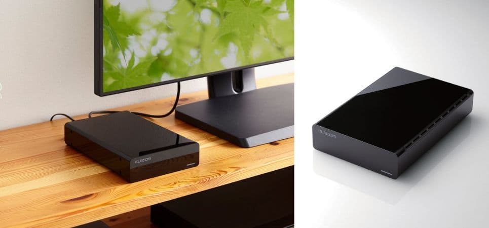 ELECOM випускає зовнішній HDD на 8 ТБ для телевізорів