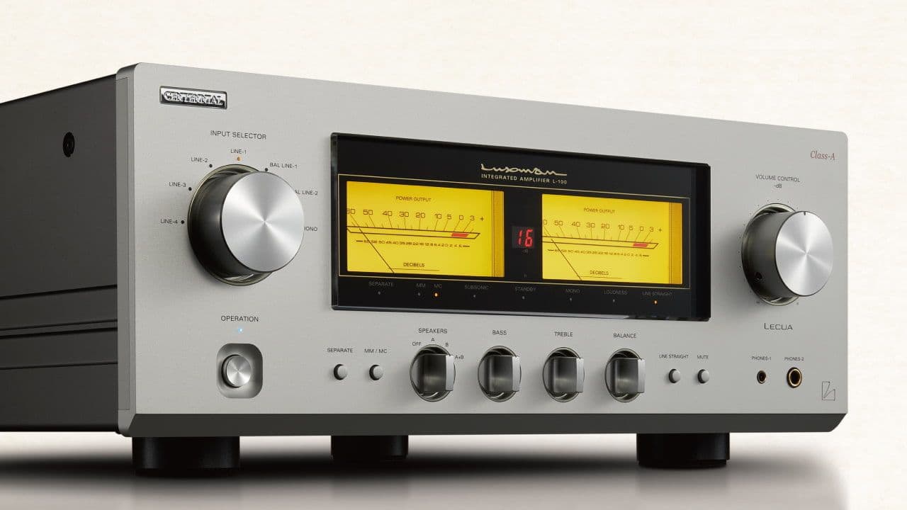 Luxman D-100 SACD/CD Player and L-100 Class A Integrated Amplifier Mark the Brand’s Second Century