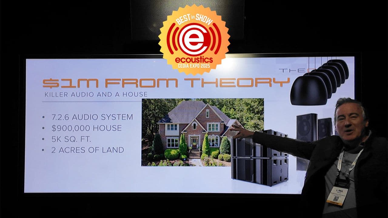 Theory Audio Design at CEDIA Expo 2025: Revolutionary Audio Solutions Unveiled