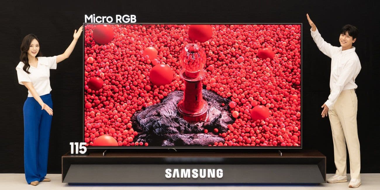 Samsung Introduces Micro-RGB Television with Advanced LCD Technology
