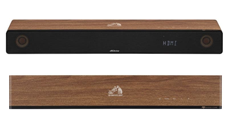 Victor Introduces First Soundbar Featuring Wood Cone "TH-WD05"