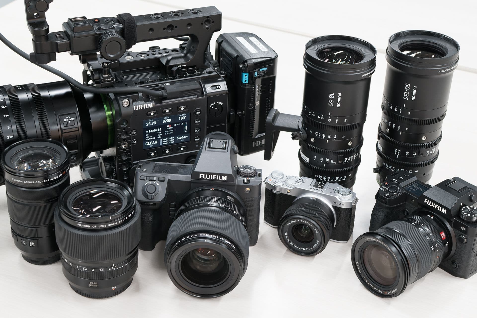Introduction to Fujifilm X-M5 and GFX ETERNA 55 Cameras
