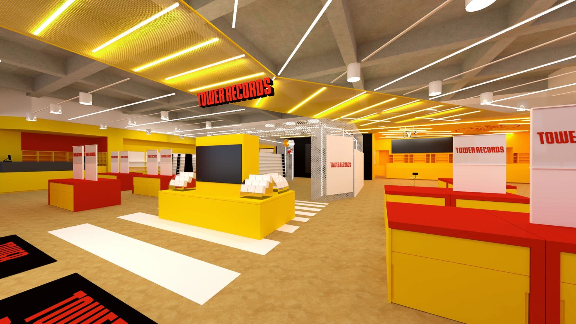 Tower Records Shibuya: Renovación Extensiva con Características Innovadoras y Piso de Vinilos Ampliado