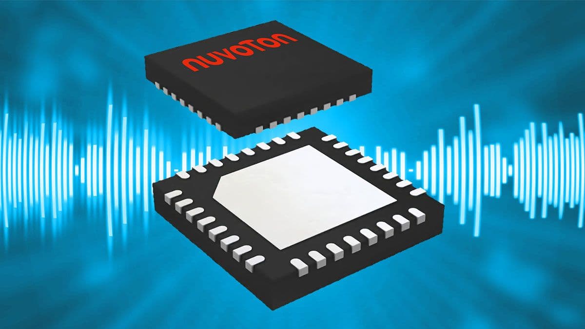 Nuvoton Launches Advanced 24-bit Stereo DAC Solution