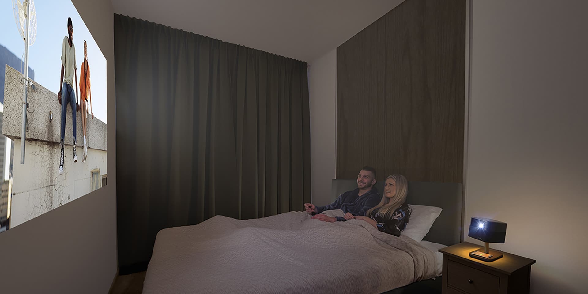 Epson Lifestudio Flex EF-73 Special Lux Edition 4K Projector Brings Google TV, Bose Audio, and Pixel-Shifting UHD for €1499