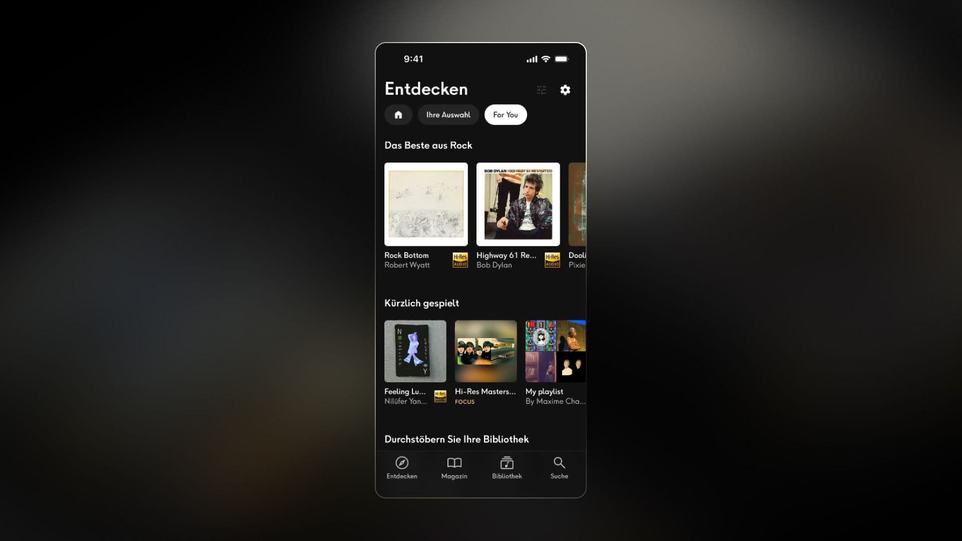 Qobuz améliore la section Discover avec des fonctionnalités personnalisées