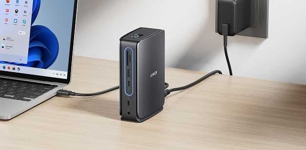 Anker Nano Docking Station: 13-en-1 con Concentrador USB-C Desmontable Lanzada