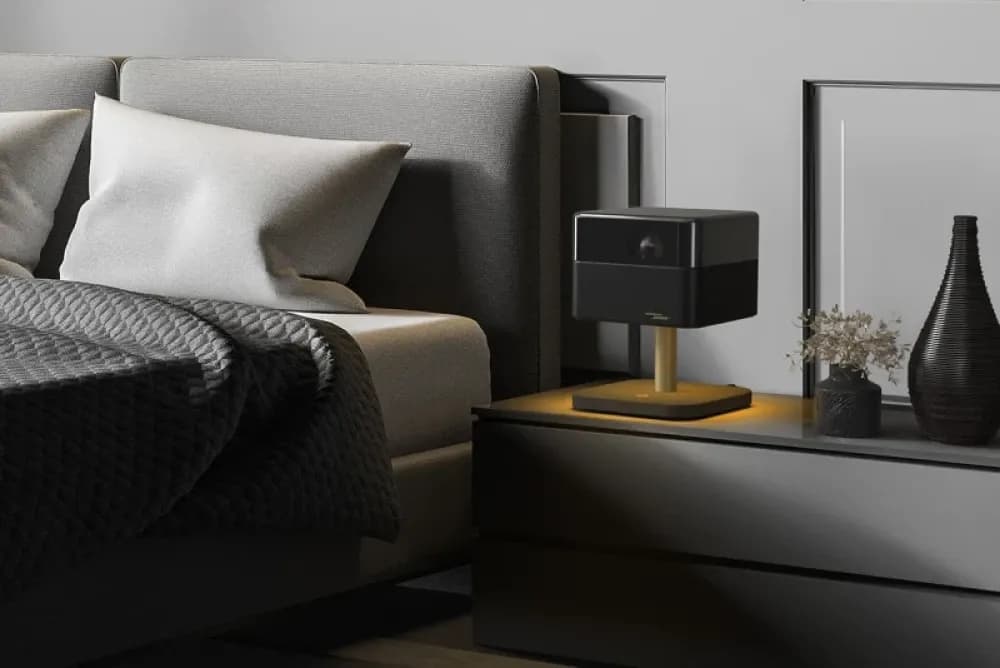 Epson Lifestudio Flex Special Lux Edition EF-73 Night Black 4K PRO-UHD Smart Projector with Google TV and Bose Audio