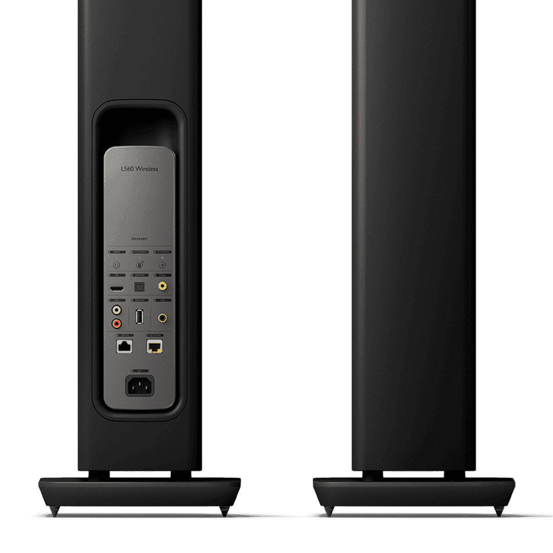 KEF's Carbon Black LS60 Redefines Wireless Sound